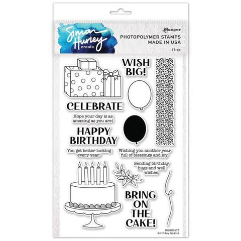 Birthday Basics - Clear Stamps
