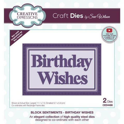 Block Sentiments - Birthday Dies