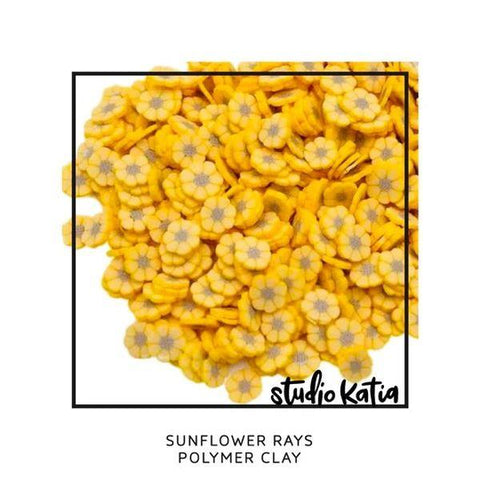 Sunflower Rays Polymer Clay