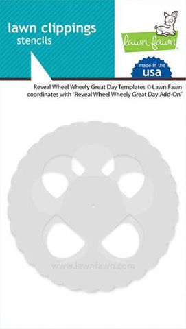 Wheely Great Day  - Reveal Wheet Template
