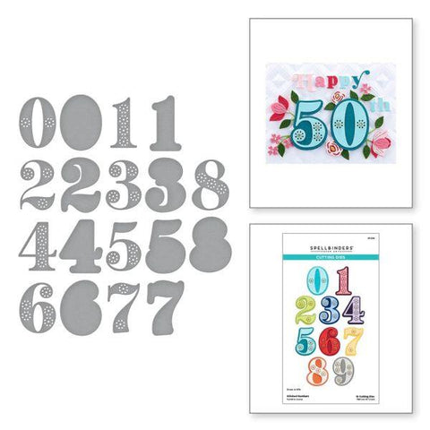 Stitched Numbers & More Collection - Stitched Numbers Dies