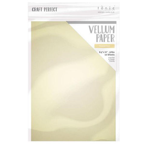 Craft Perfect Vellum - Pearled Gold