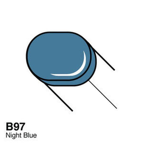 Copic Sketch Marker - B97 - Night Blue