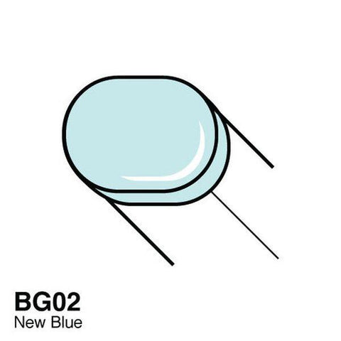 Copic Sketch Marker - BG02 - New Blue
