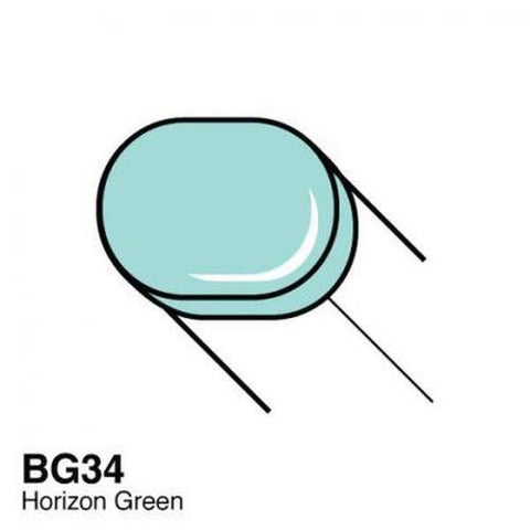 Copic Sketch Marker - BG34 - Horizon Green