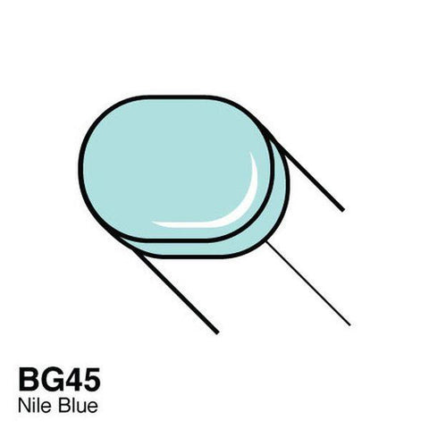 Copic Sketch Marker - BG45 - Nile Blue