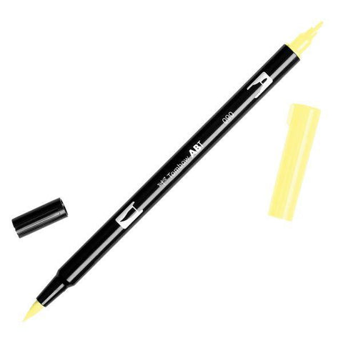 Dual Brush Marker - Baby Yellow - 090