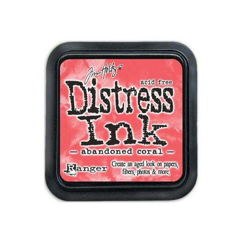 Mini Distress Ink Pad - Abandoned Coral