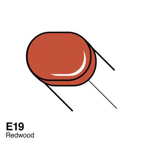 Copic Sketch Marker - E19 - Redwood