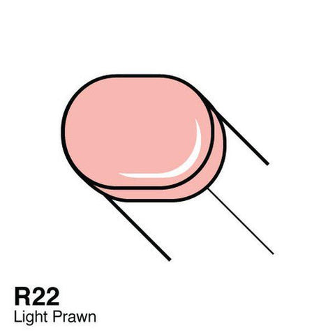 Copic Sketch Marker - R22 - Light Prawn