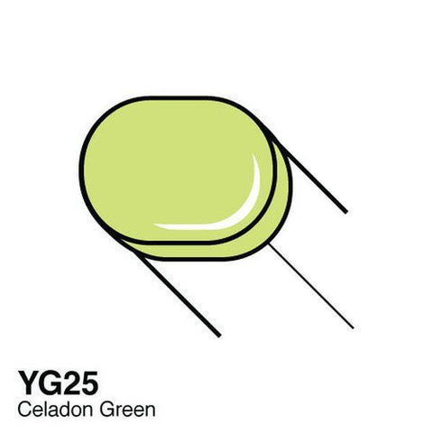 Copic Sketch Marker - YG25 - Celadon Green